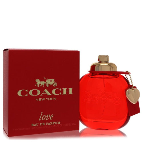 Coach Love by CoachEau De Parfum Spray (New Launch 2023) 3 oz 3 oz / 90 ml / Alcohol, Amber, Woody, Aldehyde, Oils Women