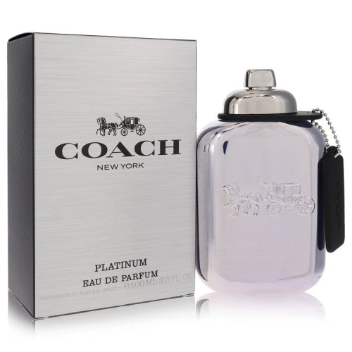 Coach Platinum by CoachEau De Parfum Spray 3.3 oz 3.3 oz / 100 ml / Alcohol, Amber, Woody, Aldehyde, Oils Men