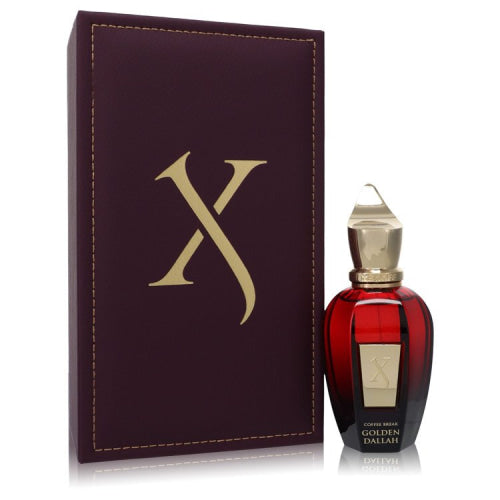 Coffee Break Golden Dallah by XerjoffEau De Parfum Spray (Unisex) 1.7 oz 1.7 oz / 50 ml / Alcohol, Amber, Woody, Aldehyde, Oils Unisex