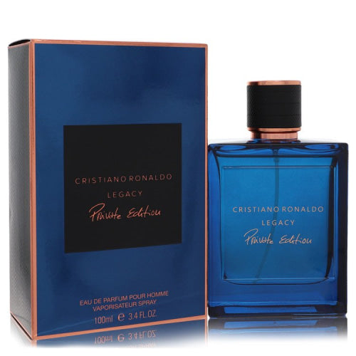 Cristiano Ronaldo Legacy Private Edition by Cristiano RonaldoEau De Parfum Spray 3.4 oz 3.4 oz / 100 ml / Alcohol, Amber, Woody, Aldehyde,