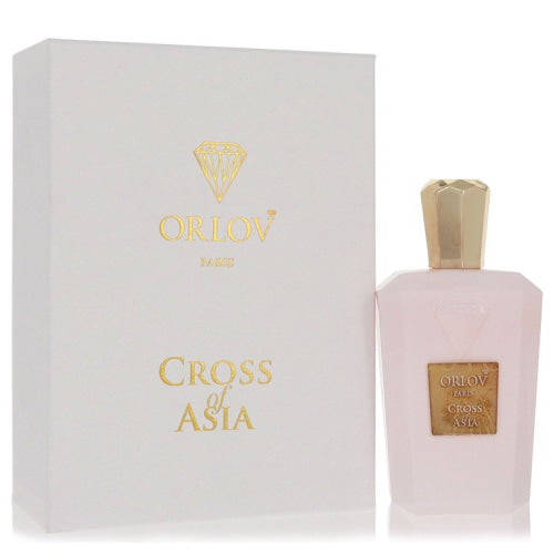 Cross of Asia by Orlov ParisEau De Parfum Spray 2.5 oz 2.5 oz / 75 ml / Alcohol, Amber, Woody, Aldehyde, Oils Women