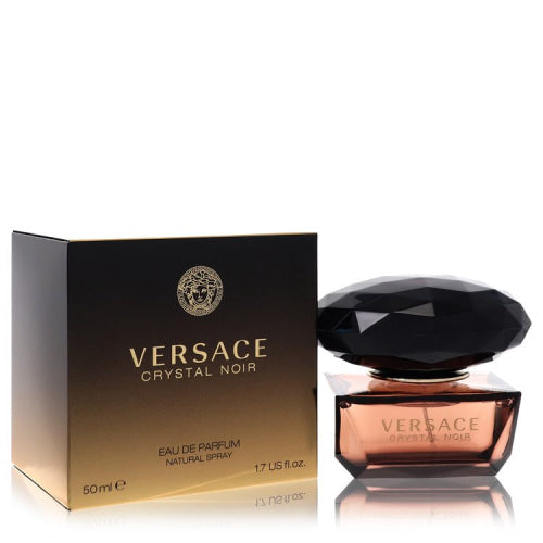 Crystal Noir by VersaceEau De Parfum Spray 1.7 oz 1.7 oz / 50 ml / Alcohol, Amber, Woody, Aldehyde, Oils Women