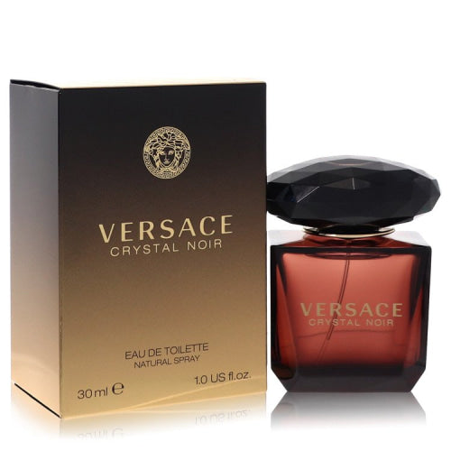 Crystal Noir by VersaceEau De Toilette Spray 1 oz 1 oz / 30 ml / Alcohol, Amber, Woody, Aldehyde, Oils Women