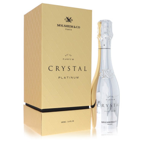 Crystal Platinum by Molsheim & CoEau De Parfum Spray 3.4 oz 3.4 oz / 100 ml / Alcohol, Amber, Woody, Aldehyde, Oils Women