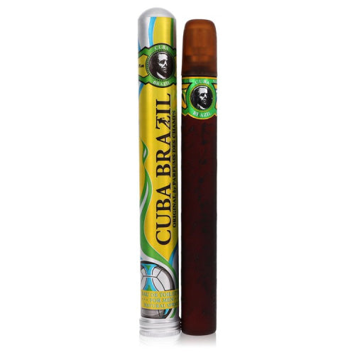 Cuba Brazil by FragluxeEau De Toilette Spray 1.17 oz 1.17 oz / 35 ml / Alcohol, Amber, Woody, Aldehyde, Oils Men