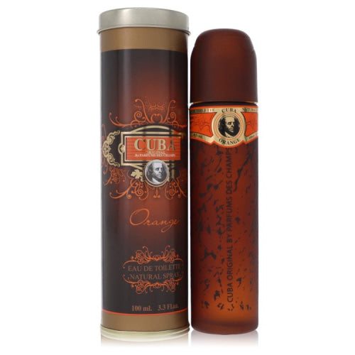 Cuba Orange by FragluxeEau De Toilette Spray 3.4 oz 3.4 oz / 100 ml / Alcohol, Amber, Woody, Aldehyde, Oils Men