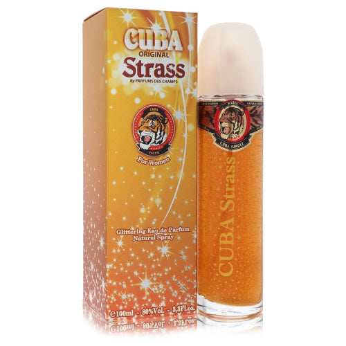 Cuba Strass Tiger by FragluxeEau De Parfum Spray 3.4 oz 3.4 oz / 100 ml / Alcohol, Amber, Woody, Aldehyde, Oils Women