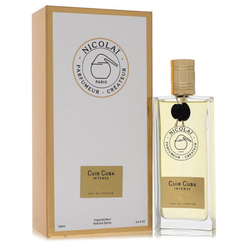 Cuir Cuba Intense by NicolaiEau De Parfum Spray (Unisex) 3.4 oz 3.4 oz / 100 ml / Alcohol, Amber, Woody, Aldehyde, Oils Unisex