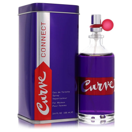 Curve Connect by Liz ClaiborneEau De Toilette Spray 3.4 oz 3.4 oz / 100 ml / Alcohol, Amber, Woody, Aldehyde, Oils Women