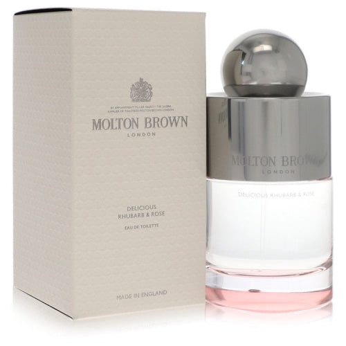 Delicious Rhubarb & Rose by Molton BrownEau De Toilette Spray 3.3 oz 3.3 oz / 100 ml / Alcohol, Amber, Woody, Aldehyde, Oils Women