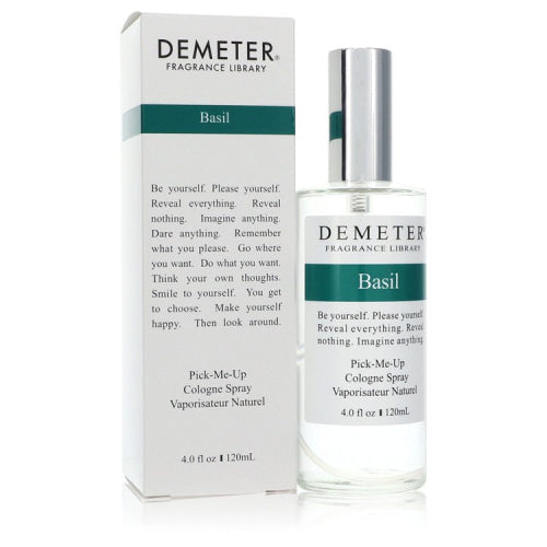 Demeter Basil by DemeterCologne Spray (Unisex) 4 oz 4 oz / 120 ml / Alcohol, Amber, Woody, Aldehyde, Oils Unisex