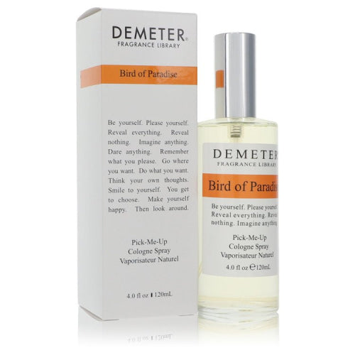 Demeter Bird of Paradise by DemeterCologne Spray (Unisex) 4 oz 4 oz / 120 ml / Alcohol, Amber, Woody, Aldehyde, Oils Unisex