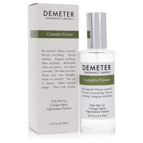 Demeter Cannabis Flower by DemeterCologne Spray 4 oz 4 oz / 120 ml / Alcohol, Amber, Woody, Aldehyde, Oils Women