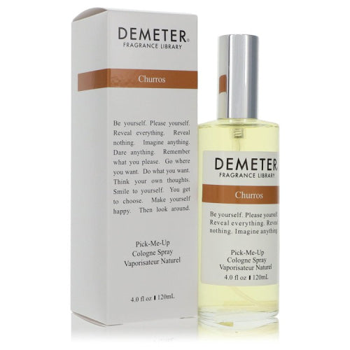 Demeter Churros by DemeterCologne Spray (Unisex) 4 oz 4 oz / 120 ml / Alcohol, Amber, Woody, Aldehyde, Oils Unisex