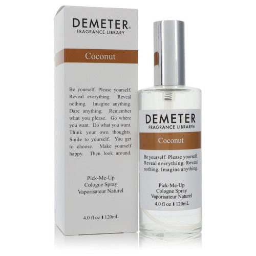 Demeter Coconut by DemeterCologne Spray (Unisex) 4 oz 4 oz / 120 ml / Alcohol, Amber, Woody, Aldehyde, Oils Unisex