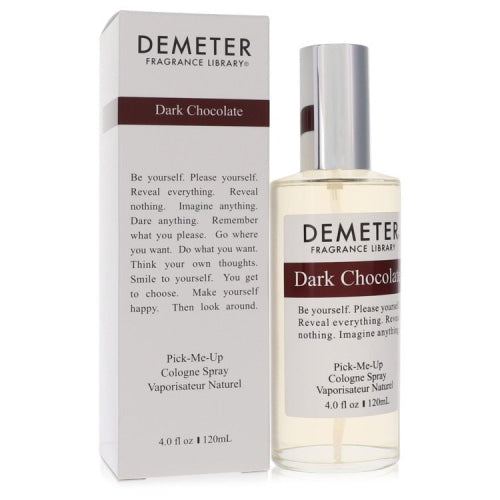 Demeter Dark Chocolate by DemeterCologne Spray 4 oz 4 oz / 120 ml / Alcohol, Amber, Woody, Aldehyde, Oils Women
