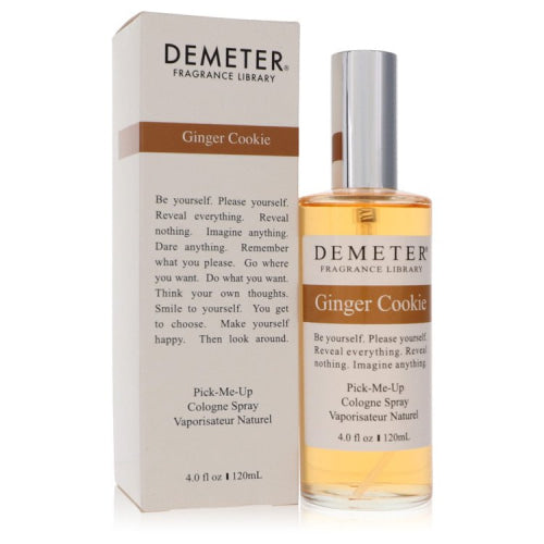 Demeter Ginger Cookie by DemeterCologne Spray 4 oz 4 oz / 120 ml / Alcohol, Amber, Woody, Aldehyde, Oils Women