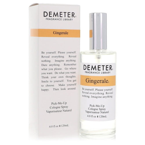 Demeter Gingerale by DemeterCologne Spray 4 oz 4 oz / 120 ml / Alcohol, Amber, Woody, Aldehyde, Oils Women