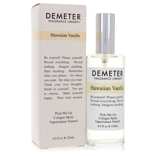 Demeter Hawaiian Vanilla by DemeterCologne Spray 4 oz 4 oz / 120 ml / Alcohol, Amber, Woody, Aldehyde, Oils Women