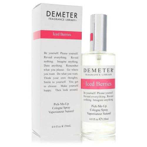 Demeter Iced Berries by DemeterCologne Spray (Unisex) 4 oz 4 oz / 120 ml / Alcohol, Amber, Woody, Aldehyde, Oils Unisex