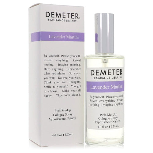 Demeter Lavender Martini by DemeterCologne Spray 4 oz 4 oz / 120 ml / Alcohol, Amber, Woody, Aldehyde, Oils Women