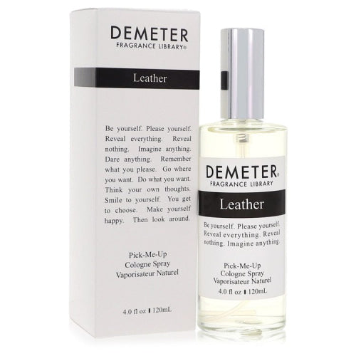 Demeter Leather by DemeterCologne Spray 4 oz 4 oz / 120 ml / Alcohol, Amber, Woody, Aldehyde, Oils Women