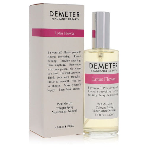 Demeter Lotus Flower by DemeterCologne Spray 4 oz 4 oz / 120 ml / Alcohol, Amber, Woody, Aldehyde, Oils Women
