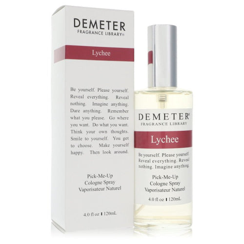 Demeter Lychee by DemeterCologne Spray (Unisex) 4 oz 4 oz / 120 ml / Alcohol, Amber, Woody, Aldehyde, Oils Unisex