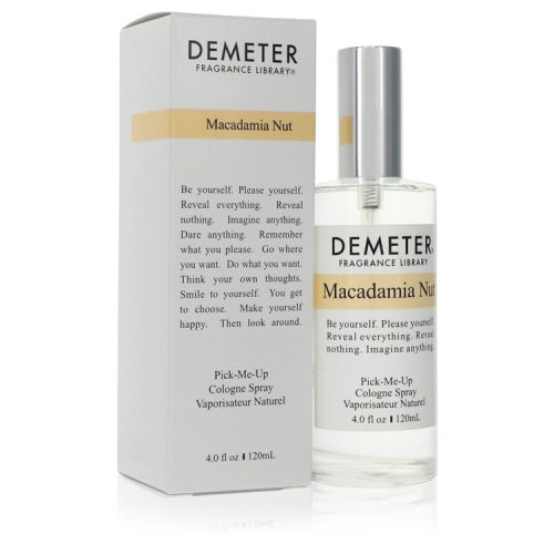 Demeter Macadamia Nut by DemeterCologne Spray (Unisex) 4 oz 4 oz / 120 ml / Alcohol, Amber, Woody, Aldehyde, Oils Unisex