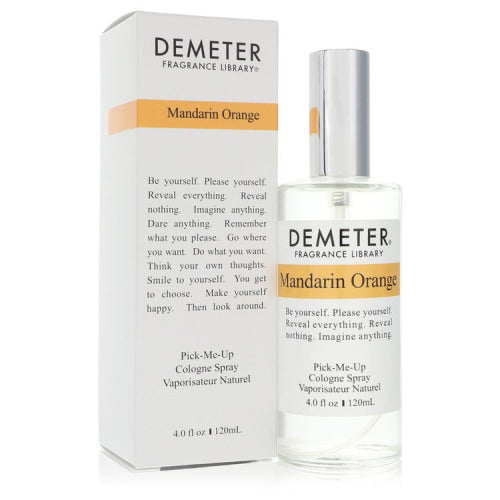 Demeter Mandarin Orange by DemeterCologne Spray (Unisex) 4 oz 4 oz / 120 ml / Alcohol, Amber, Woody, Aldehyde, Oils Unisex