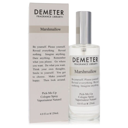 Demeter Marshmallow by DemeterCologne Spray 4 oz 4 oz / 120 ml / Alcohol, Amber, Woody, Aldehyde, Oils Women