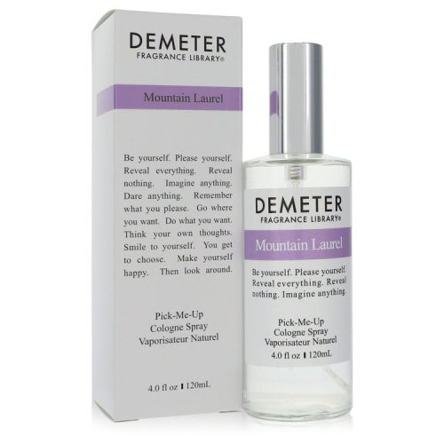 Demeter Mountain Laurel by DemeterCologne Spray (Unisex) 4 oz 4 oz / 120 ml / Alcohol, Amber, Woody, Aldehyde, Oils Unisex