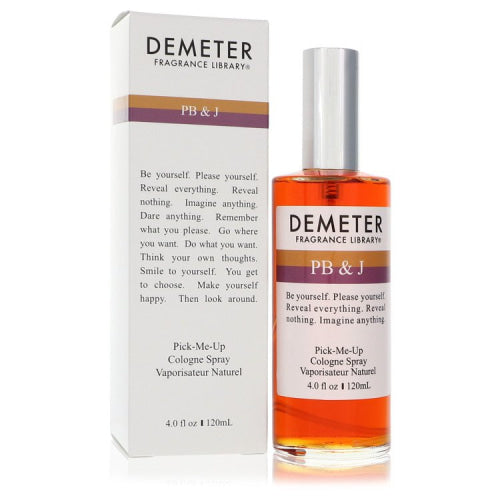 Demeter PB & J by DemeterCologne Spray (Unisex) 4 oz 4 oz / 120 ml / Alcohol, Amber, Woody, Aldehyde, Oils Unisex