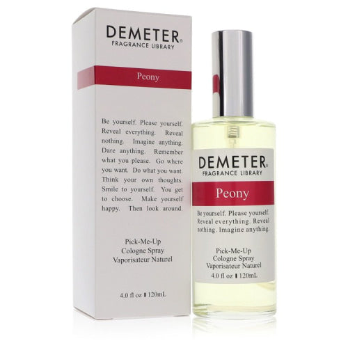 Demeter Peony by DemeterCologne Spray 4 oz 4 oz / 120 ml / Alcohol, Amber, Woody, Aldehyde, Oils Women