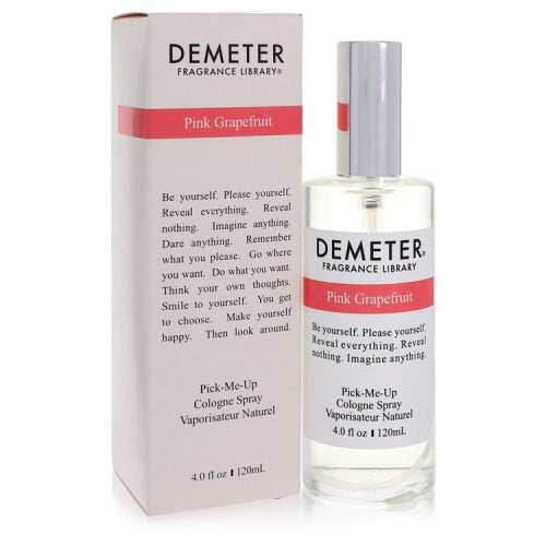 Demeter Pink Grapefruit by DemeterCologne Spray 4 oz 4 oz / 120 ml / Alcohol, Amber, Woody, Aldehyde, Oils Women