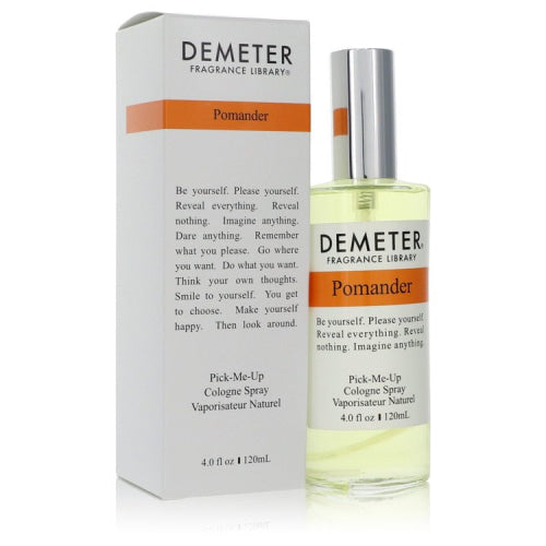 Demeter Pomander by DemeterCologne Spray (Unisex) 4 oz 4 oz / 120 ml / Alcohol, Amber, Woody, Aldehyde, Oils Unisex