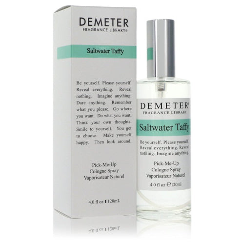 Demeter Saltwater Taffy by DemeterCologne Spray (Unisex) 4 oz 4 oz / 120 ml / Alcohol, Amber, Woody, Aldehyde, Oils Unisex