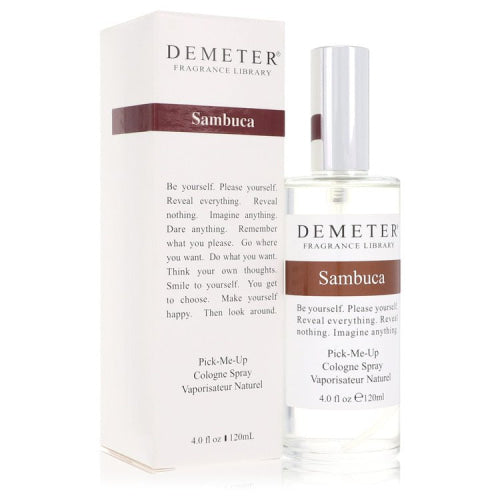 Demeter Sambuca by DemeterCologne Spray 4 oz 4 oz / 120 ml / Alcohol, Amber, Woody, Aldehyde, Oils Women