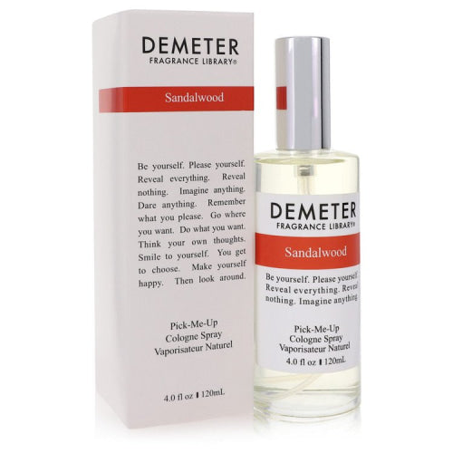 Demeter Sandalwood by DemeterCologne Spray 4 oz 4 oz / 120 ml / Alcohol, Amber, Woody, Aldehyde, Oils Women