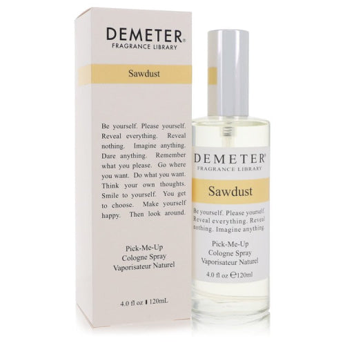 Demeter Sawdust by DemeterCologne Spray 4 oz 4 oz / 120 ml / Alcohol, Amber, Woody, Aldehyde, Oils Women