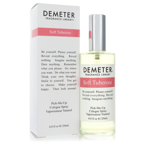 Demeter Soft Tuberose by DemeterCologne Spray 4 oz 4 oz / 120 ml / Alcohol, Amber, Woody, Aldehyde, Oils Women