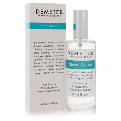 Demeter Steam Room by DemeterCologne Spray 4 oz 4 oz / 120 ml / Alcohol, Amber, Woody, Aldehyde, Oils Women