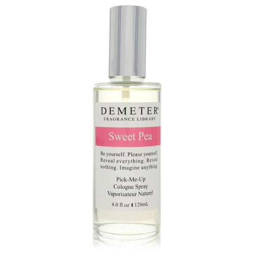Demeter Sweet Pea by DemeterCologne Spray (unboxed) 4 oz 4 oz / 120 ml / Alcohol, Amber, Woody, Aldehyde, Oils Women