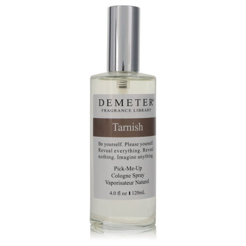 Demeter Tarnish by DemeterCologne Spray (Unisex Unboxed) 4 oz 4 oz / 120 ml / Alcohol, Amber, Woody, Aldehyde, Oils Men