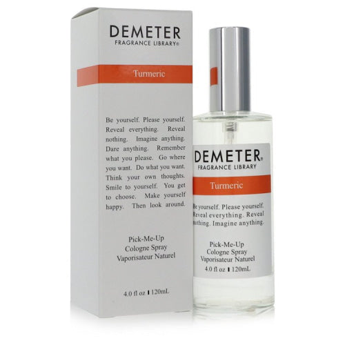 Demeter Turmeric by DemeterCologne Spray (Unisex) 4 oz 4 oz / 120 ml / Alcohol, Amber, Woody, Aldehyde, Oils Unisex