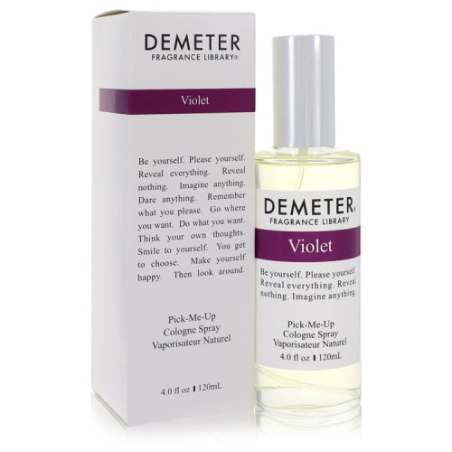 Demeter Violet by DemeterCologne Spray 4 oz 4 oz / 120 ml / Alcohol, Amber, Woody, Aldehyde, Oils Women