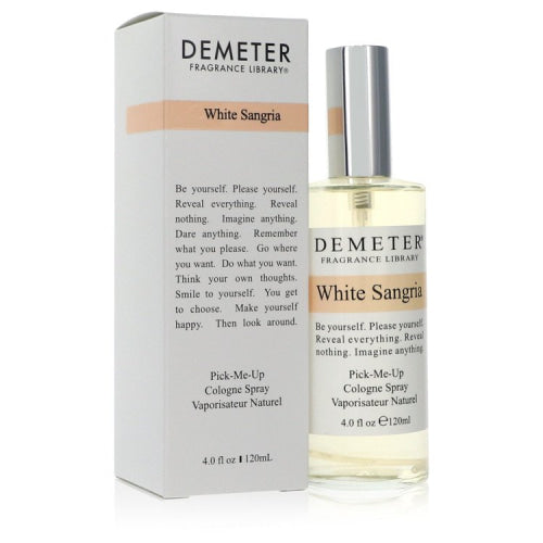 Demeter White Sangria by DemeterCologne Spray (Unisex) 4 oz 4 oz / 120 ml / Alcohol, Amber, Woody, Aldehyde, Oils Unisex