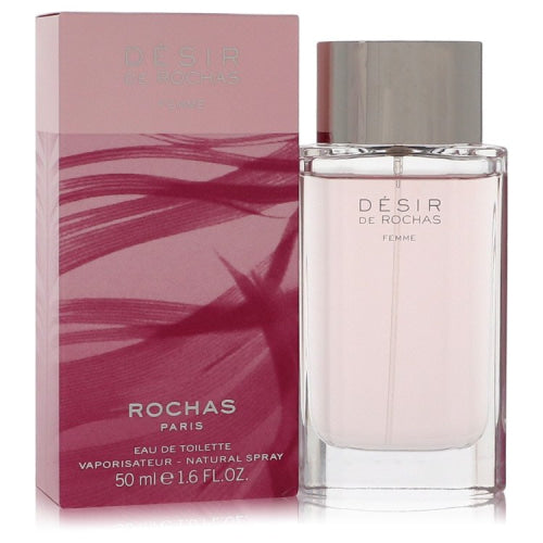 Desir De Rochas by RochasEau De Toilette Spray 1.7 oz 1.7 oz / 50 ml / Alcohol, Amber, Woody, Aldehyde, Oils Women