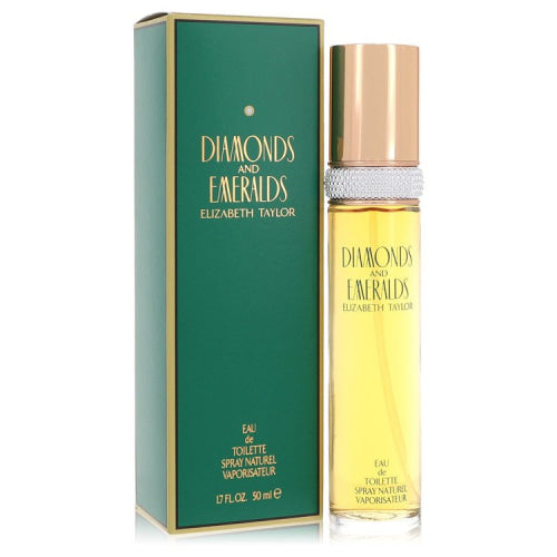 Diamonds & Emeralds by Elizabeth TaylorEau De Toilette Spray 1.7 oz 1.7 oz / 50 ml / Alcohol, Amber, Woody, Aldehyde, Oils Women