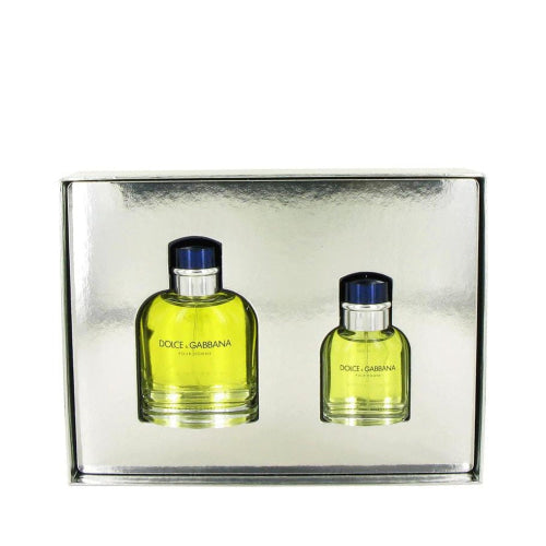 DOLCE & GABBANA by Dolce & Gabbana Gift Set -- 4.2 oz Eau De Toilette Spray + 1.3 oz Eau De Toilette Spray Gift Set
